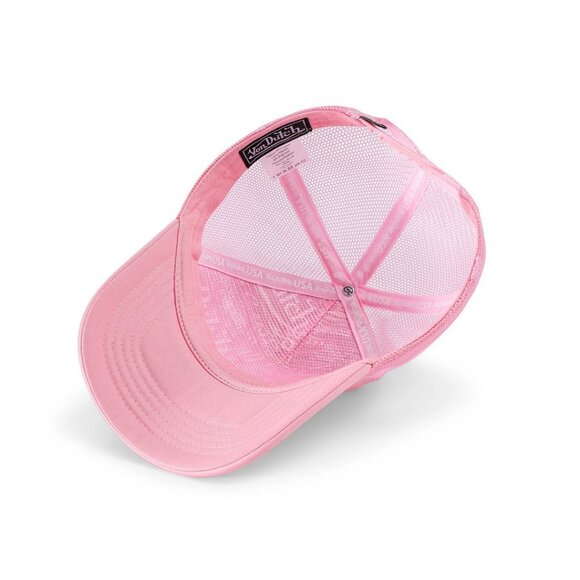 Von Dutch Foam Chopper Trucker Hat Pink MSRP89